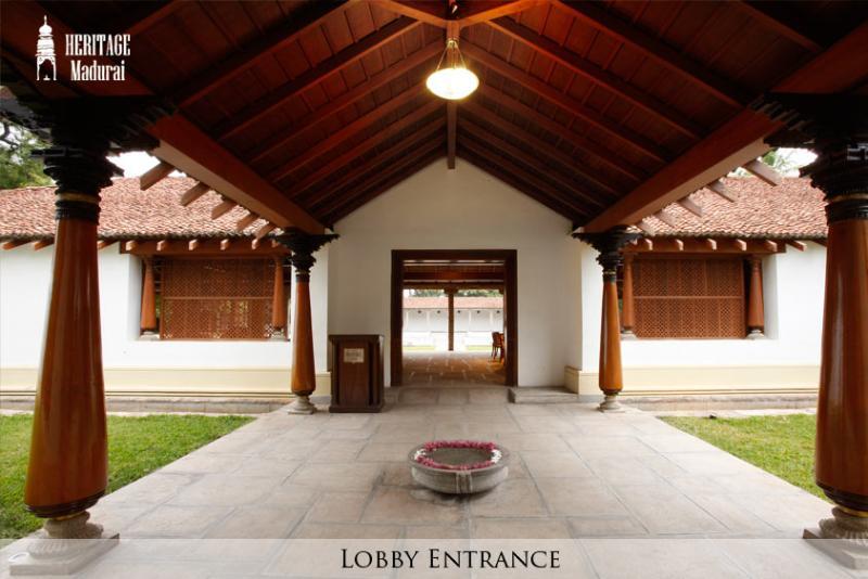 Heritage Мадурай Экстерьер фото Lobby entrance